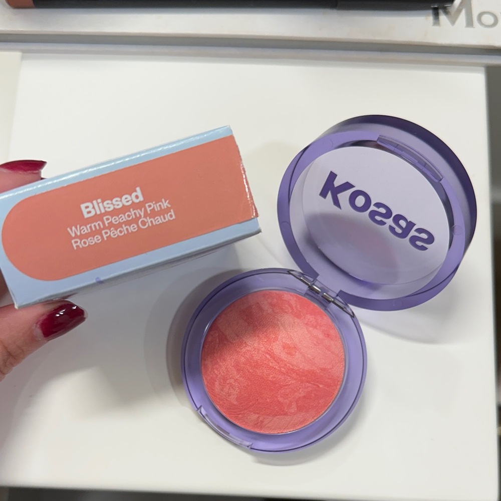 NIB KOSAS blush is life baked blush shade Bliss - Picture 3 of 4